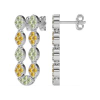 U-Shape Dangling Multiple Ear Hole Earrings