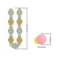 U-Shape Dangling Multiple Ear Hole Earrings