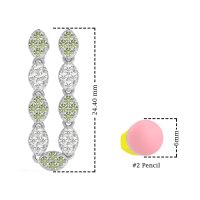 U-Shape Dangling Multiple Ear Hole Earrings