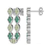 U-Shape Dangling Multiple Ear Hole Earrings