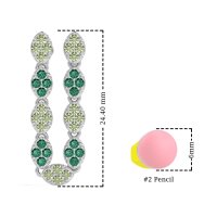 U-Shape Dangling Multiple Ear Hole Earrings