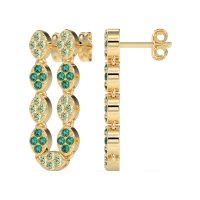 U-Shape Dangling Multiple Ear Hole Earrings