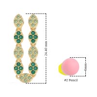 U-Shape Dangling Multiple Ear Hole Earrings