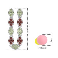 U-Shape Dangling Multiple Ear Hole Earrings