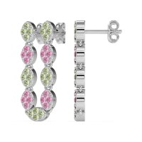 U-Shape Dangling Multiple Ear Hole Earrings