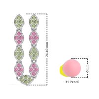 U-Shape Dangling Multiple Ear Hole Earrings