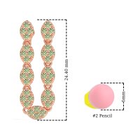 U-Shape Dangling Multiple Ear Hole Earrings