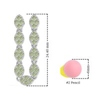 U-Shape Dangling Multiple Ear Hole Earrings