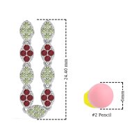 U-Shape Dangling Multiple Ear Hole Earrings