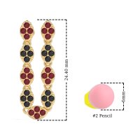 U-Shape Dangling Multiple Ear Hole Earrings