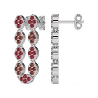 U-Shape Dangling Multiple Ear Hole Earrings