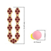 U-Shape Dangling Multiple Ear Hole Earrings