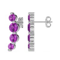 Graduated Ear Crawler Earrings