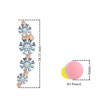 Graduated Ear Crawler Earrings