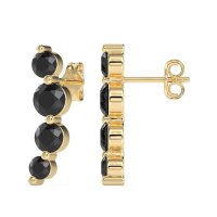 Graduated Ear Crawler Earrings
