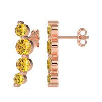 Graduated Ear Crawler Earrings