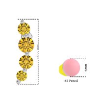 Graduated Ear Crawler Earrings