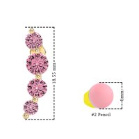 Graduated Ear Crawler Earrings