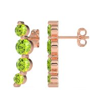 Graduated Ear Crawler Earrings