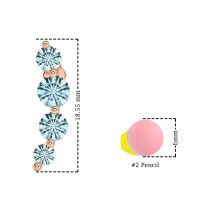 Graduated Ear Crawler Earrings