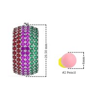 Pave Huggie Hoop Earrings