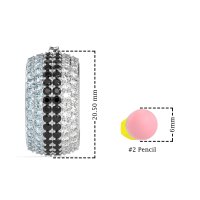 Pave Huggie Hoop Earrings