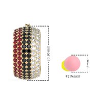 Pave Huggie Hoop Earrings
