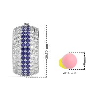 Pave Huggie Hoop Earrings