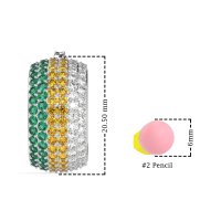 Pave Huggie Hoop Earrings