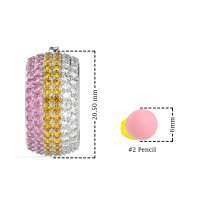 Pave Huggie Hoop Earrings