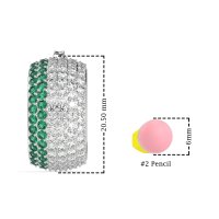 Pave Huggie Hoop Earrings