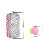 Pave Huggie Hoop Earrings