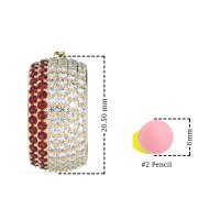 Pave Huggie Hoop Earrings