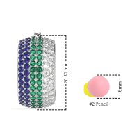 Pave Huggie Hoop Earrings
