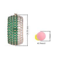 Pave Huggie Hoop Earrings