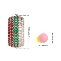 Pave Huggie Hoop Earrings