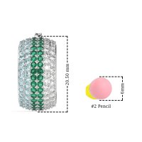 Pave Huggie Hoop Earrings