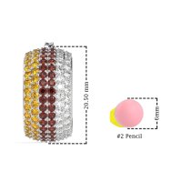 Pave Huggie Hoop Earrings