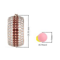 Pave Huggie Hoop Earrings