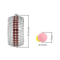 Pave Huggie Hoop Earrings