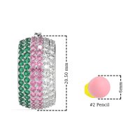 Pave Huggie Hoop Earrings