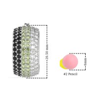 Pave Huggie Hoop Earrings