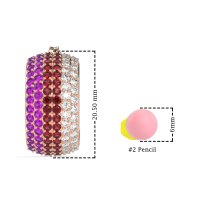 Pave Huggie Hoop Earrings