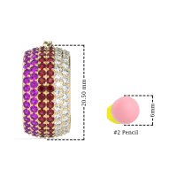 Pave Huggie Hoop Earrings