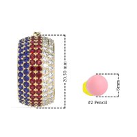 Pave Huggie Hoop Earrings