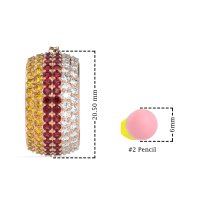 Pave Huggie Hoop Earrings