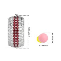 Pave Huggie Hoop Earrings
