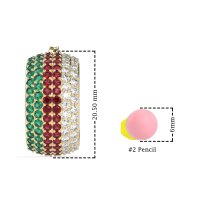 Pave Huggie Hoop Earrings