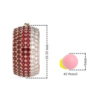 Pave Huggie Hoop Earrings