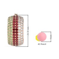 Pave Huggie Hoop Earrings